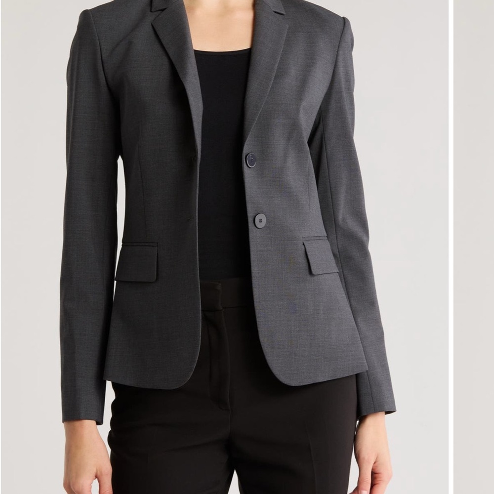 Theory NWT Gray Blazer size 2